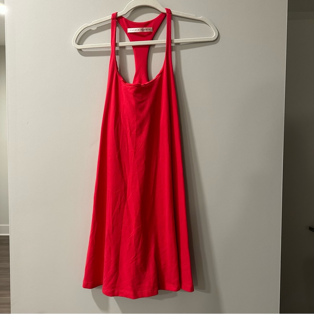 Susana Monaco Red Racerback Dress